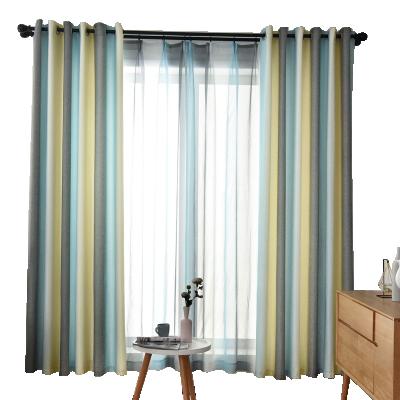 China Ready Made Blackout Curtains Eyelet Curtain Blackout, Classic Home Textile Blackout Curtain Fabric for sale