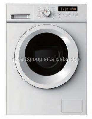 China LED display front loading washing machines for sale