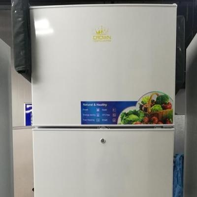 China Home use Double door refrigerator with freezer Te koop