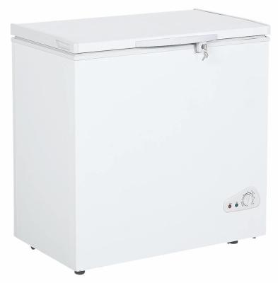 China lg gas household single door deep freezer with lock Te koop