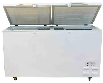 China Big capacity double door  chest/deep/vertical freezer Te koop