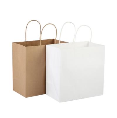 China High Quality Recyclable Custom Printed Paper Handbag Wholesale Recyclable Biodegradable Tote Handbag for sale