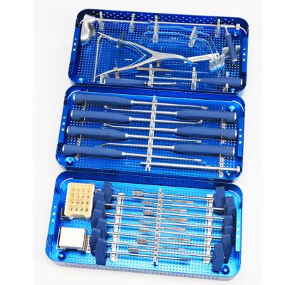 China Pedicle Screw Set Minimally Invasive System Instrument Box Customized According To Customer Needs for sale