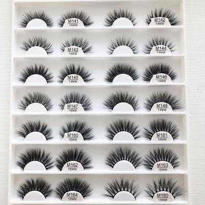 China Brand Long Clean Natural 3d/4d/5d False Mink Eyelashes Wholesale for sale