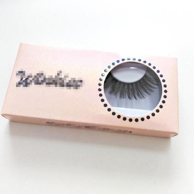 China Natural Long Cruelty Free False Eye Lashes Natural Faux Mink 3D Long Eyelashes for sale