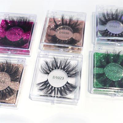 China Deep 25mm Mink Lashes 5d Lash Lashes Custom Lash Packaging Box Group Lashes Private Label Full Lash Full Strip Lashes for sale