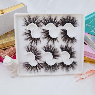 China Wholesale Seller 25mm Long Lashes 3d Private Label Eyelashes Full Strip Natural Lashes Wholesale Lashes Eye Lashes Set With Case for sale