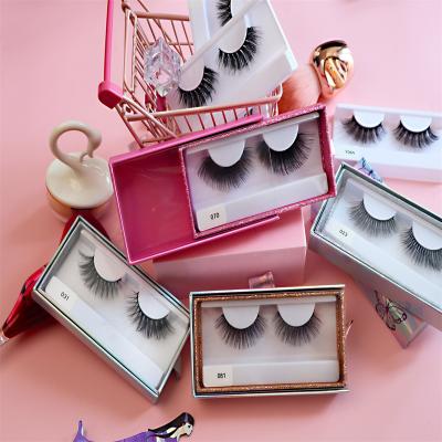 China Full Strip Thick Russian Eyelashes Lash Faux Mink Lashes Private Label Full Lash 25mm Mink Lashes 5d Lashes for sale