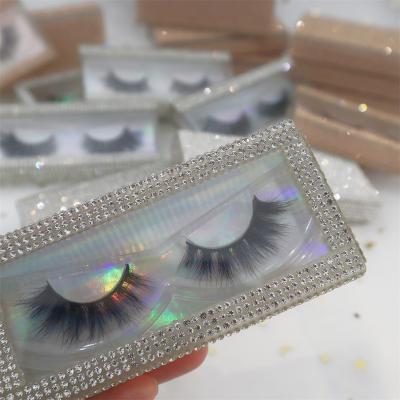 China Custom Packaging OEM Recyclable Eyelashes Vendor Wholesale Private Label Lash Box Full Strip False Lashes Cases for sale