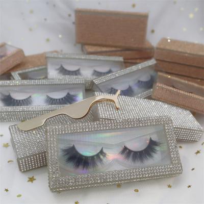 China Beauty Packaging Wholesale OEM Recyclable Cheap Mini Suitcase Packaging Box Custom Eyelash Lashes With Case for sale