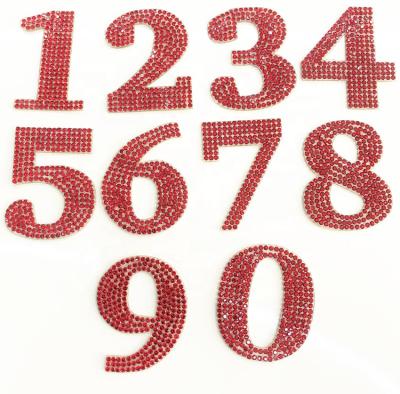 China Flatback China Online Selling 37 Diamond Letter B Embroidery Glitter Patch for sale