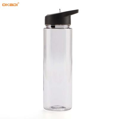 China High Quality Single Wall PP Material Transparent Plastic Cup With Straw Lid for sale