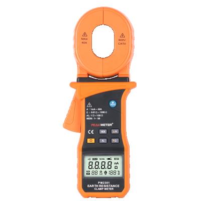 China MAX 9999 Counts Test Volts 3700V Precision Digital Earth Resistance Clamp Meter Auto Ranging Tester for sale