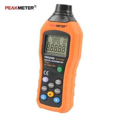 China Hot Sale Handheld Max Speed ​​Rotation Tester Non Touch Digital Tachometer PM6208B for sale