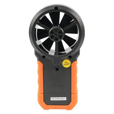 China Handheld Digital Air Velocity Temperature Humidity Flow Handheld Anemometer PM6252B for sale