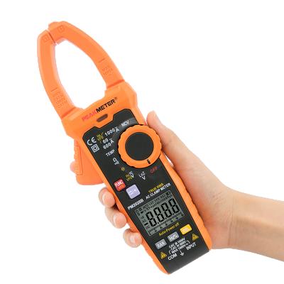 China Best Price AC Clamp Meter Peakmeter PM2028B Chain T-RMS Electrician Current Digital Manual Clamp Meter 35mm for sale