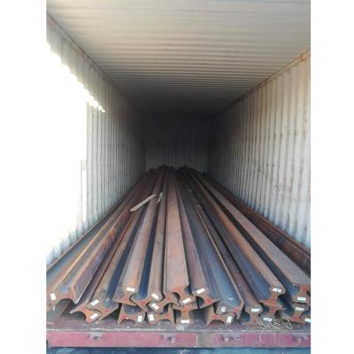 China Common Rail QU 100kg/m Crane Steel Railway Rail Rail New for sale