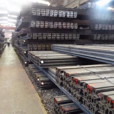 China Standard 22 Kg/m Rail Light Steel Rail Q 235 / 55Q Gigabyte Rail for sale