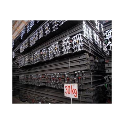 China Railway rail 30kg / m light steel rail and high quality rail with common bar for sale