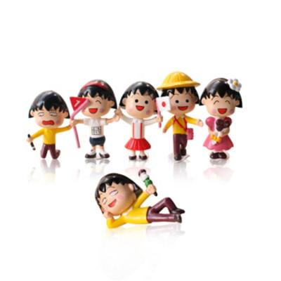 China Hot Japanese Mini Anime 3D Anime Toy Cartoon Figure Cartoon Figure Doll Japanese Plastic Figure Toys for sale