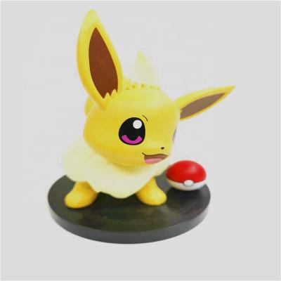 China Custom Cartoon Toy Top Quality Cartoon Character Pokemon Action Number Toys for sale