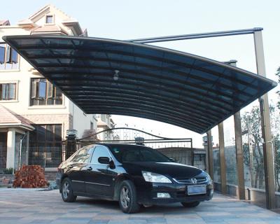 China Factory Price Rust Resistance Garages Awnings Metal Port Rain/Sun/Snow Parking Awning 2021 Shade for sale