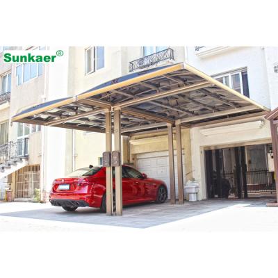 China Shade of Rain/Sun/Aluminum Alloy Bestsellers Snow Bestsellers Waterproof Polycarbonate Sheet Sun Shelter Car Garage Awning for sale