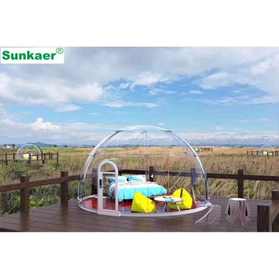 China Modern factory price hot tub enclosures anti noise dome sunroom outdoor home for sale