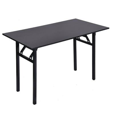 China Modern Foldable Computer Desk Folding Table Table Laptop PC Office Workstation Folding Desk for sale