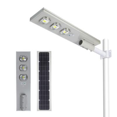 China YARD QIHONG 50w 100w 150w die cast all aluminum solar outdoor street lights with remote control for sale