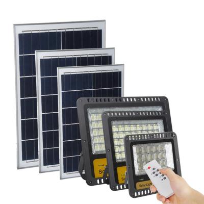 China 300W 200W 100W Solar Street Flood Light Aluminum Waterproof for Garden Garage Home for sale