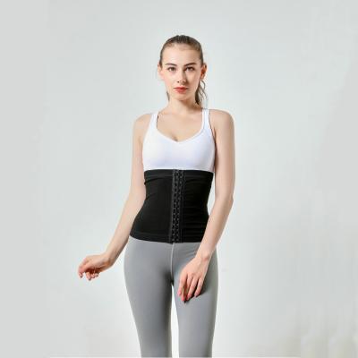 China Wholesale Antibacterial Women Neoprene Waist Trainer Adjust Tummy Control Slimming Shaper Waist Train For Lady With Hook for sale