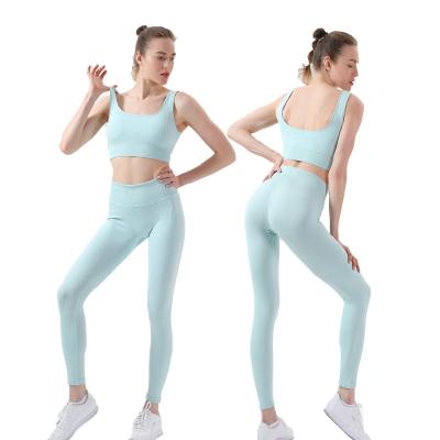 China Wholesale Breathable Women Gym Sets Clothing Fitness Workout Long Sleeve Shirt Bra Pants Shorts 5 PC Set Yoga Clothing Set for sale