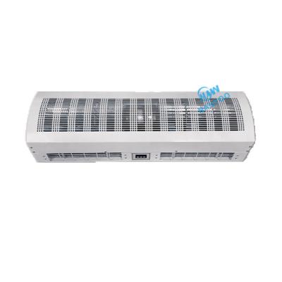 China Energy Saving / Easy Installation Metal Full Housing Transverse Flow PTC Remote Control Heated Door Air Curtains for sale