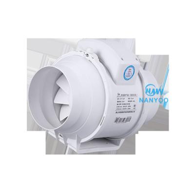 China Household 2 - Speeds Mixed Flow Duct Fan Ventilation Plastic Housing Fan for sale