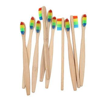 China Disposable Biodegradable Charcoal Bristle Charcoal Private Label Organic Bamboo Eco Friendly Natural Soft Toothbrush Bag Travel Airplane Customized for sale