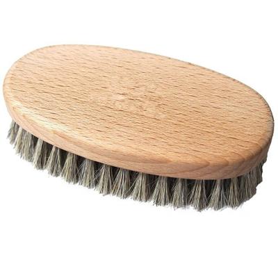 China All New Products High Quality Natural Horse Hair Dry Skin Bath Natural Hot-selling Wooden Brush for sale