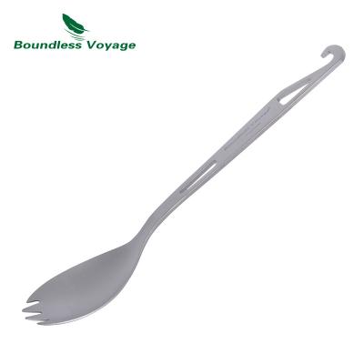 China Titanium Outdoor Multifunctional Spoon Viable Cutlery Spoon Portable Spoon Spoon Spoon Spoon Fork Rice Spoon Portable Camping for sale