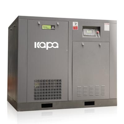 China Energy Saving Lubricated Direct Drive 37kw/50hp /10bar Screw Air Compressors for sale