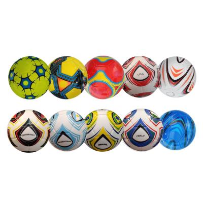 China PVC Professional Customize Size Football For Match 5 PU Leather Football Training Soccer Ball for sale