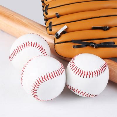 China High Quality PVC Cork Core Baseball Leather Baseball &Cheap Price 9 Inch for sale