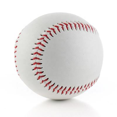 China High Quality White PVC Balls Bulk Custom Baseball Training PVC PU Leather Baseball Ball for sale