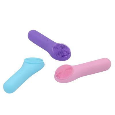 China High Quality Waterproof Electric Silicone Face Wash Brush Massager DEEP CLEANING Electric Detergent for sale