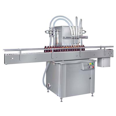 China Hotels Automatic Bottle Filling Capping Machine Within 2 Nozzles For Normal Liquid for sale