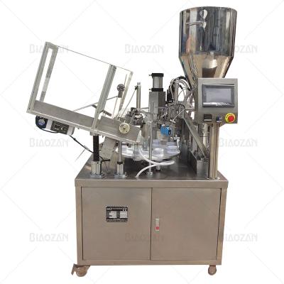 China Good Quality Semi Automatic Food Plastic Tube Filling Sealing Machine for sale