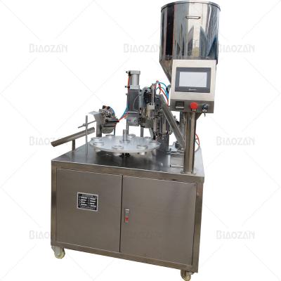 China Semi automatic manual plastic food tube filling and sealing machine equipment for honey for sale