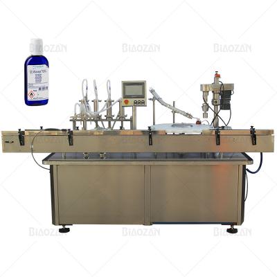 China Automatic Aluminum Ropp Cap Food Screw Capping Machine, Oil Spirit Whiskey Liquor Wine Cap Machine, Capsule Closing Machine for sale