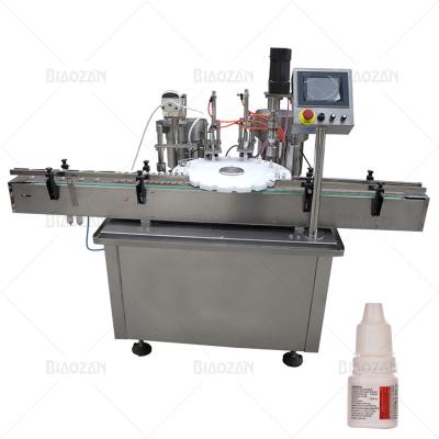 China Popular Food Choice 2 In 1 Eyedrop Filling Capping Machine With Video for sale