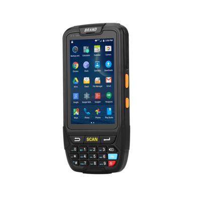 China Handheld Computer Wholesale Mobile Data Terminal Android PDA 1D 2D Laser Barcode Scanner Rugged Industrial NFC Reader for sale