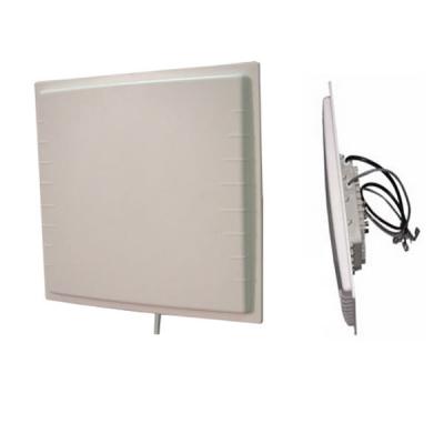 China Car parking Reliablerfid 868mhz long range UHF rfid high gain rfid reader and antenna 12dbi for sale